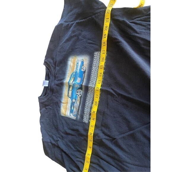 Gildan Mens Black American Hotrod Crew Neck Short Sleeve T-Shirt Size XL - Picture 6 of 15